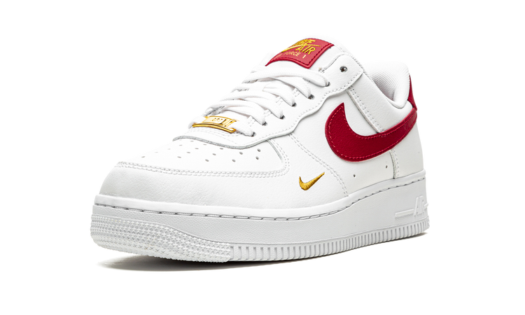 Nike AIR FORCE 1 LO ESSENTIAL MNS WMNS White / Gym Red Apex Sneakers