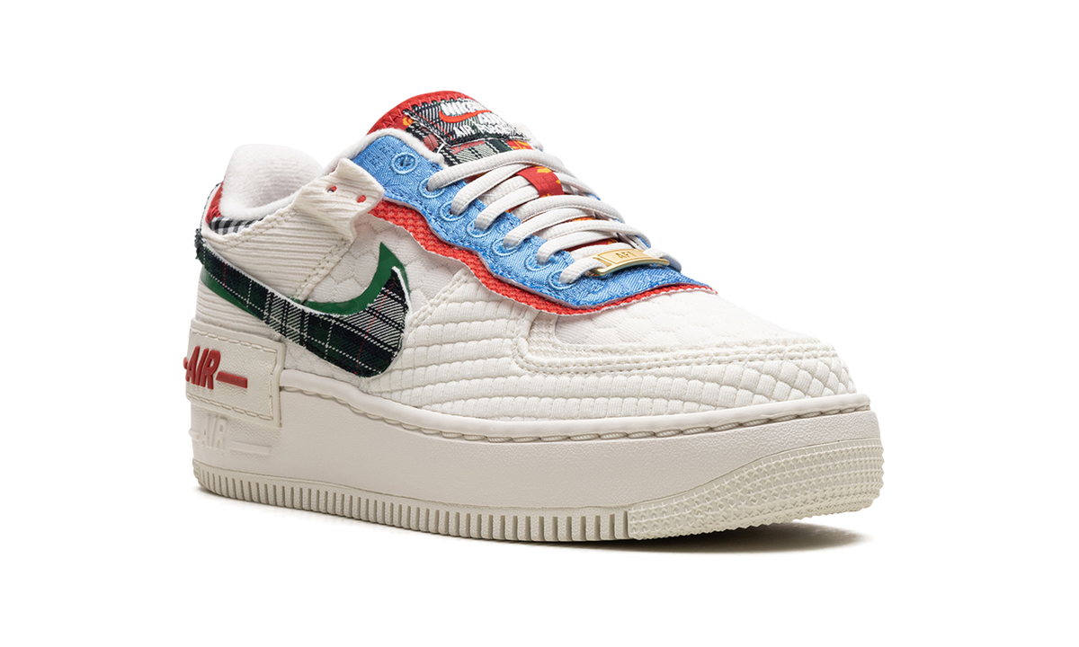 Nike NIKE AIR FORCE 1 SHADO WMNS Multi-Material DZ5193 100 Apex Sneakers