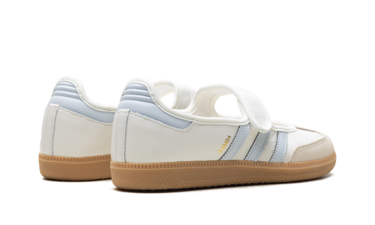 Adidas Samba Jane WMNS White Blue Gum JR7339