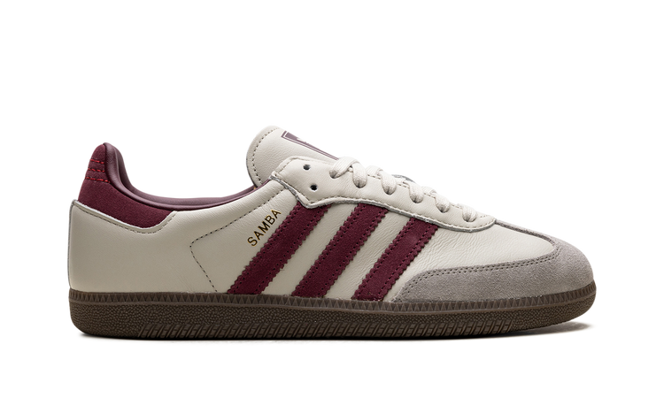 Adidas Samba OG Putty Grey Maroon ID1482