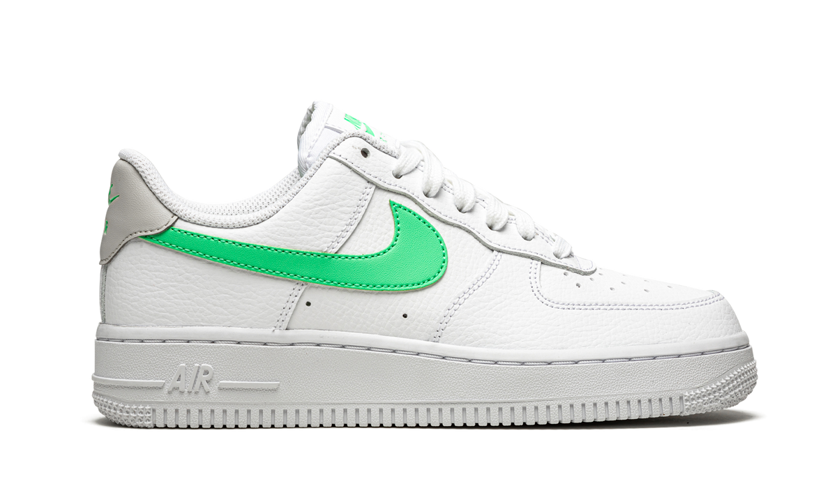 Nike AIR FORCE 1 LO '07 MNS WMNS White / Green Glow 315115 164 Apex Sneakers