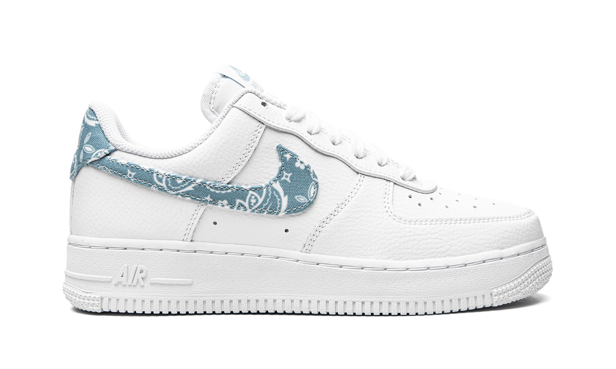 Nike AIR FORCE 1 LO MNS WMNS Paisley - Worn Blue DH4406 100 Apex Sneakers
