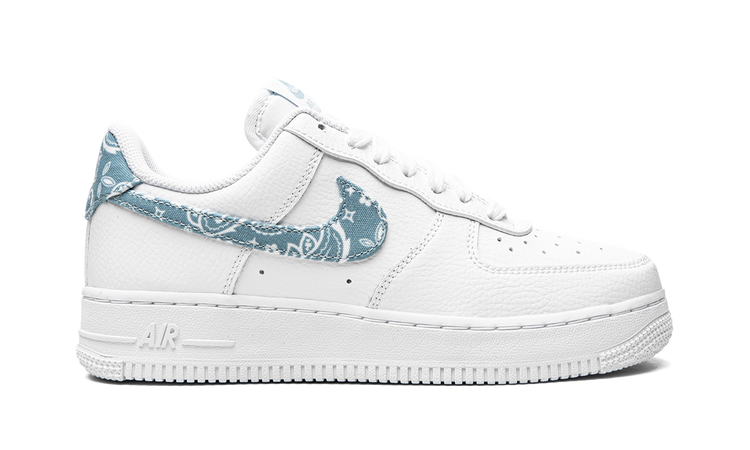 Nike AIR FORCE 1 LO MNS WMNS Paisley - Worn Blue DH4406 100 Apex Sneakers