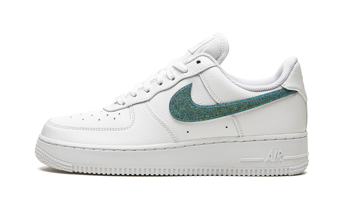 Nike AIR FORCE 1 '07 ESS WMNS Glitter Swoosh - Celery DH4407 100 Apex Sneakers
