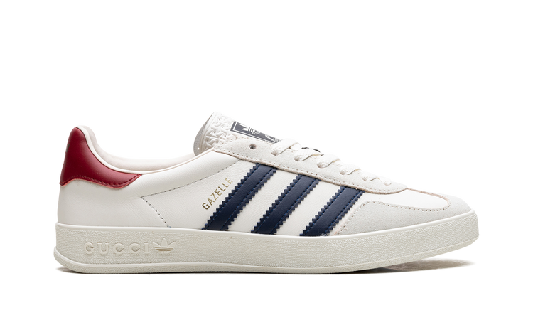 Adidas Gucci Gazelle White/Red 707847 UTT10 9060