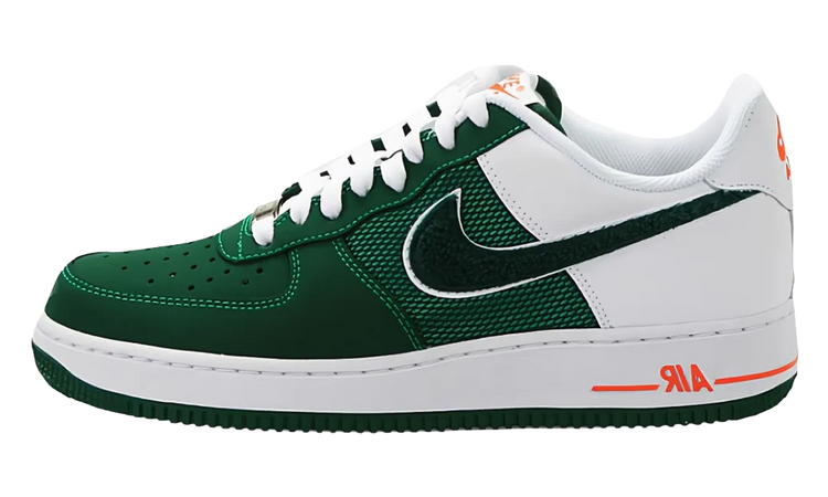Nike Air Force 1 Low Varsity Pack Green Orange White 488298 305 Apex Sneakers