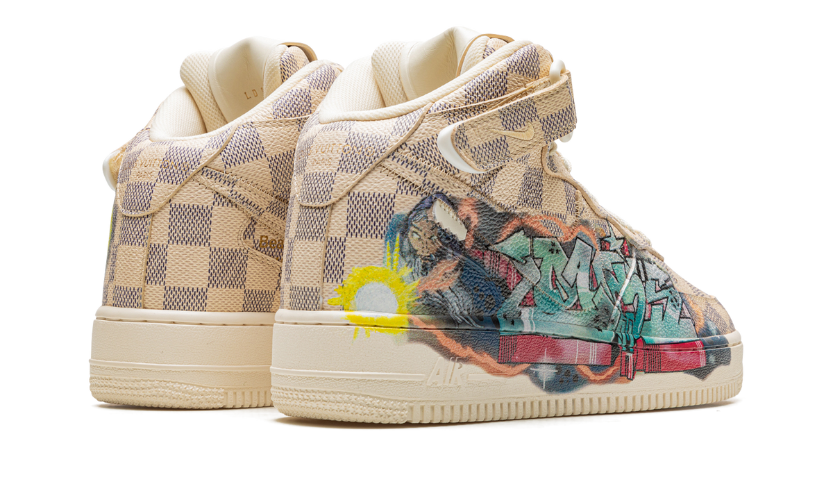 Nike Louis Vuitton Air Force 1 Mid Virgil Abloh - Graffiti 1A9VE0 Apex Sneakers