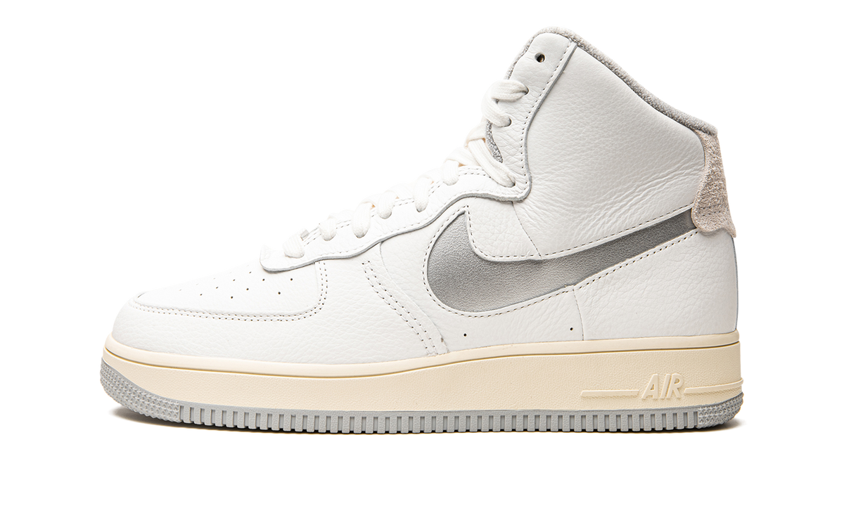 Nike AIR FORCE 1 HIGH SCULPT MNS WMNS White / Silver DC3590 101 Apex Sneakers