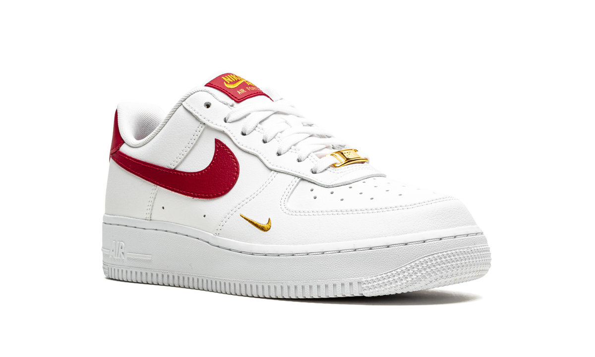 Nike AIR FORCE 1 LO ESSENTIAL MNS WMNS White / Gym Red Apex Sneakers