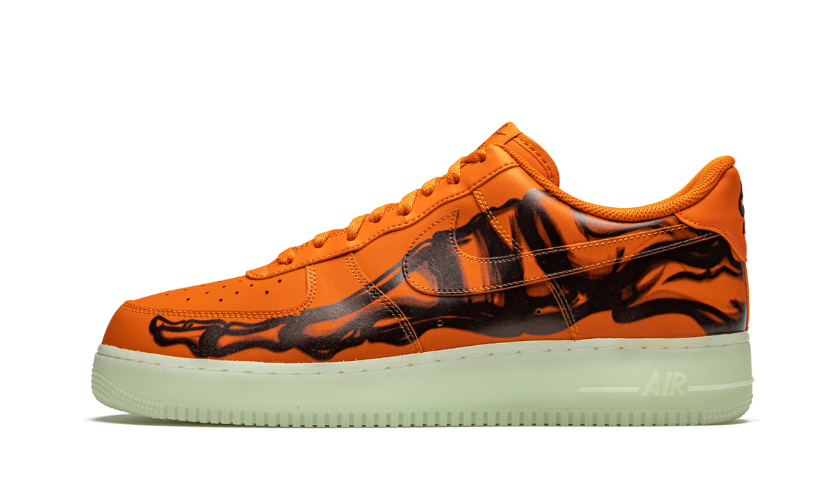 Nike Air Force 1 Low Orange Skeleton CU8067 800 Apex Sneakers
