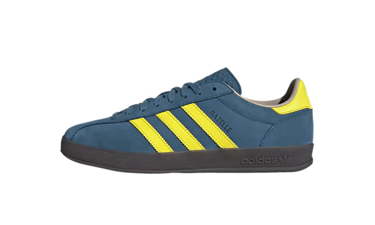 Adidas GAZELLE INDOOR PRO Shocking Yellow Charcoal JR8838