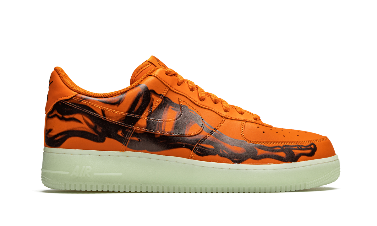 Nike Air Force 1 Low Orange Skeleton CU8067 800 Apex Sneakers