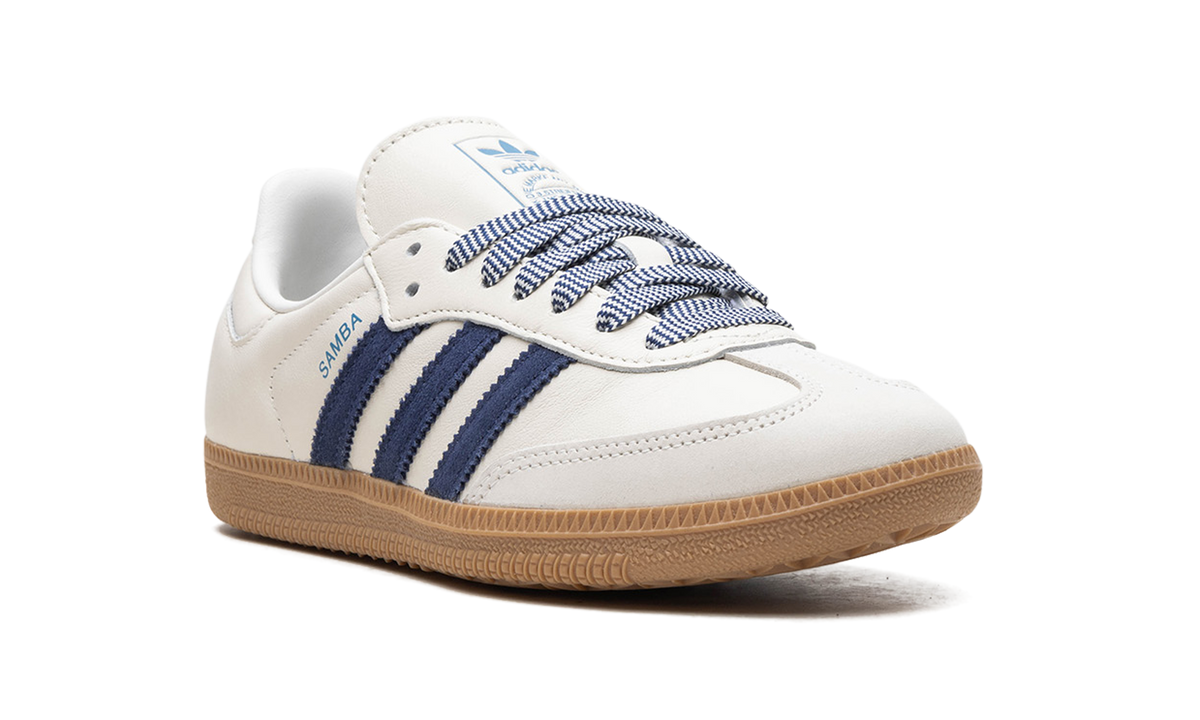 Adidas Samba OG WMNS Off White Dark Blue JI3907