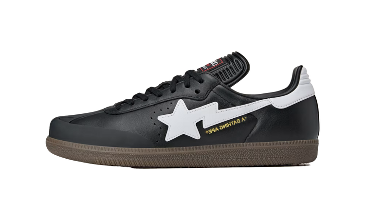 Adidas Samba Bape - Black White JR9246