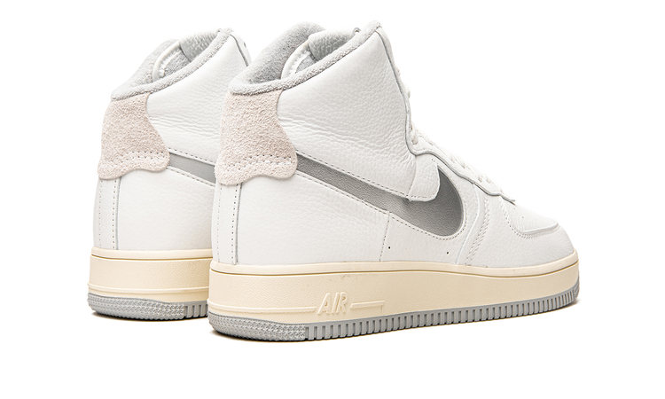 Nike AIR FORCE 1 HIGH SCULPT MNS WMNS White / Silver DC3590 101 Apex Sneakers