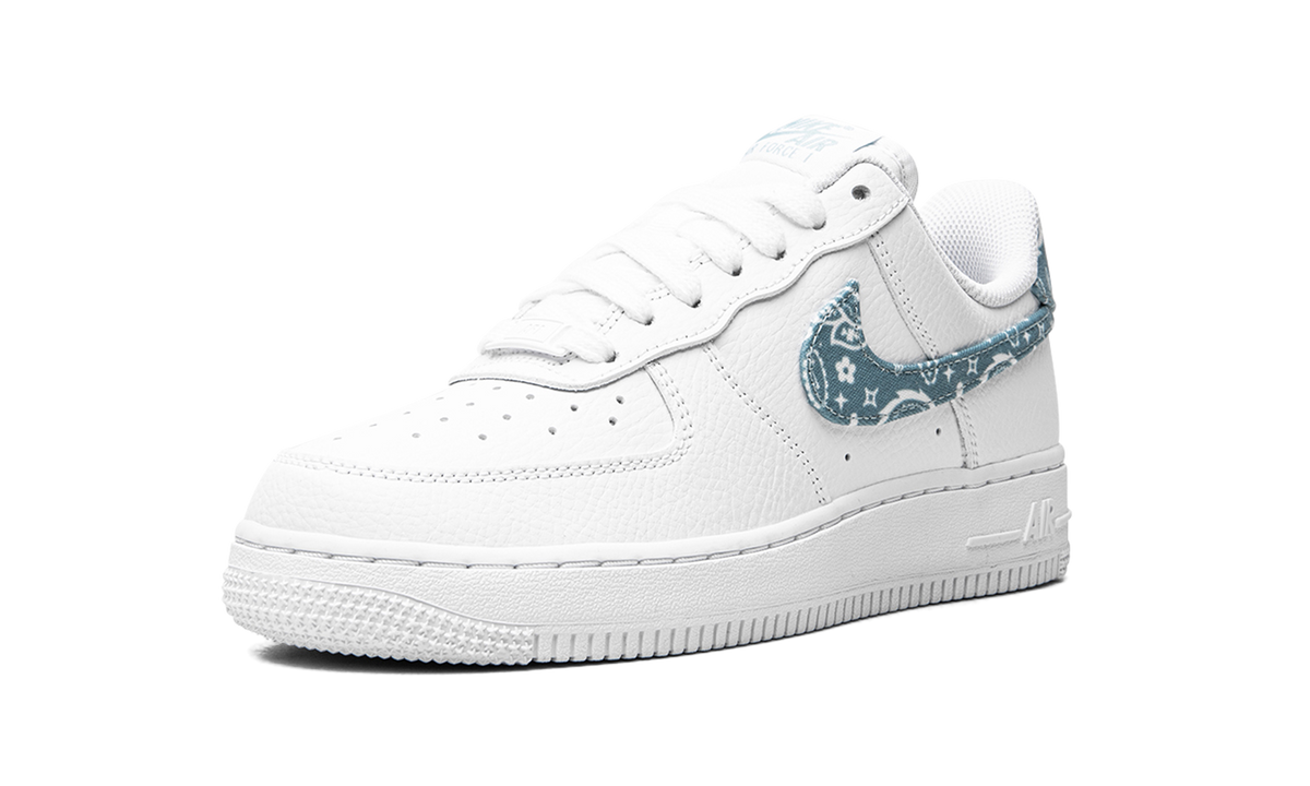 Nike AIR FORCE 1 LO MNS WMNS Paisley - Worn Blue DH4406 100 Apex Sneakers