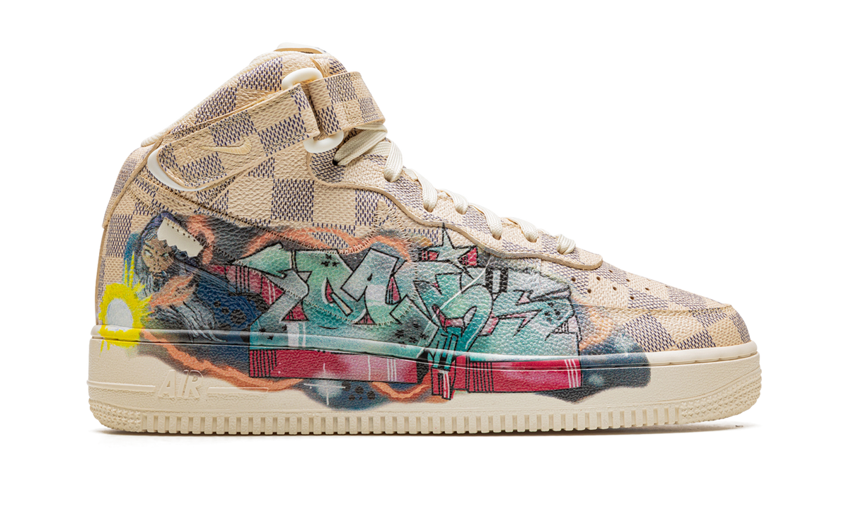 Nike Louis Vuitton Air Force 1 Mid Virgil Abloh - Graffiti 1A9VE0 Apex Sneakers