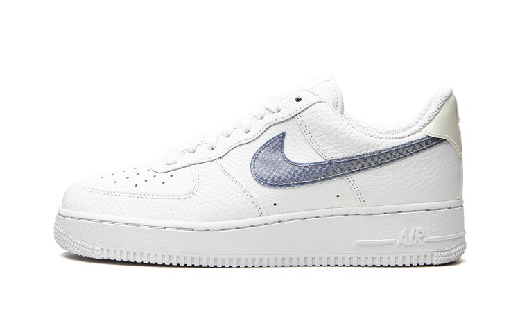 Nike Air Force 1 Low Blue Snakeskin Apex Sneakers