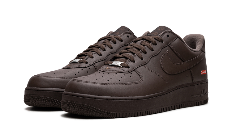 Nike Air Force 1 Supreme - Mini Box Logo Brown CU9225 200 Apex Sneakers