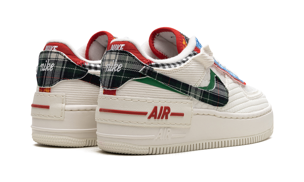 Nike NIKE AIR FORCE 1 SHADO WMNS Multi-Material DZ5193 100 Apex Sneakers