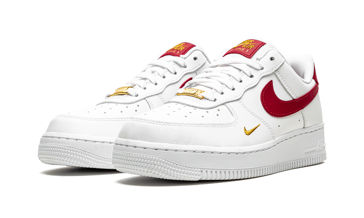 Nike AIR FORCE 1 LO ESSENTIAL MNS WMNS White / Gym Red Apex Sneakers