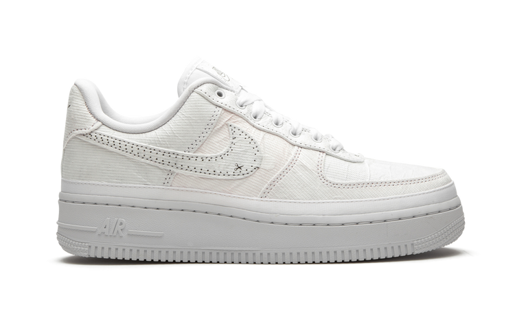 Nike AIR FORCE 1 LO LX WMNS Reveal - Black Swoosh CJ1650 100 Apex Sneakers