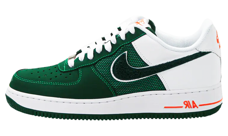Nike Air Force 1 Low Varsity Pack Green Orange White 488298 305 Apex Sneakers