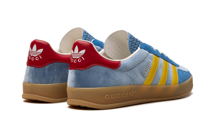 Adidas Gazelle Gucci Light Blue Suede HQ8851