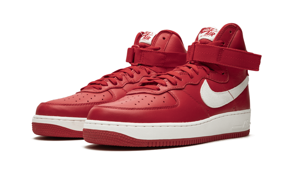 Nike Air Force 1 HI Retro QS Nai Ke 743546 600 Apex Sneakers
