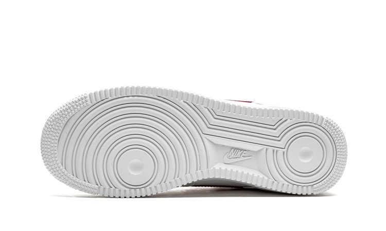 Nike AIR FORCE 1 LO ESSENTIAL MNS WMNS White / Gym Red Apex Sneakers