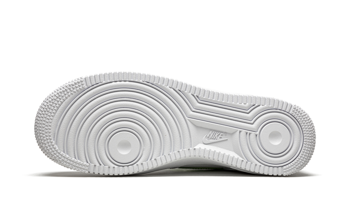 Nike AIR FORCE 1 LO '07 MNS WMNS White / Green Glow 315115 164 Apex Sneakers