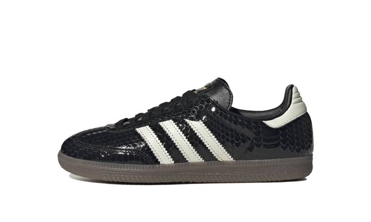 Adidas Adidas Samba OG WNNS Patent Snakeskin Black Off White IH9015